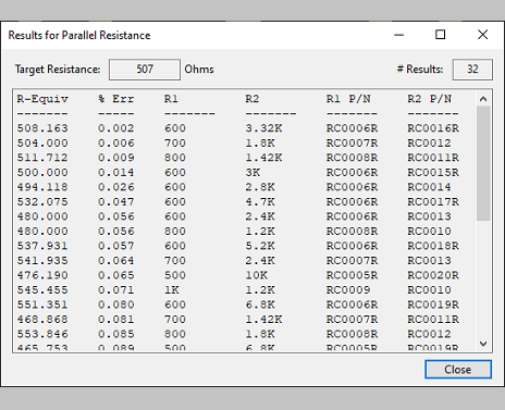 Software, Resistance Finder 2